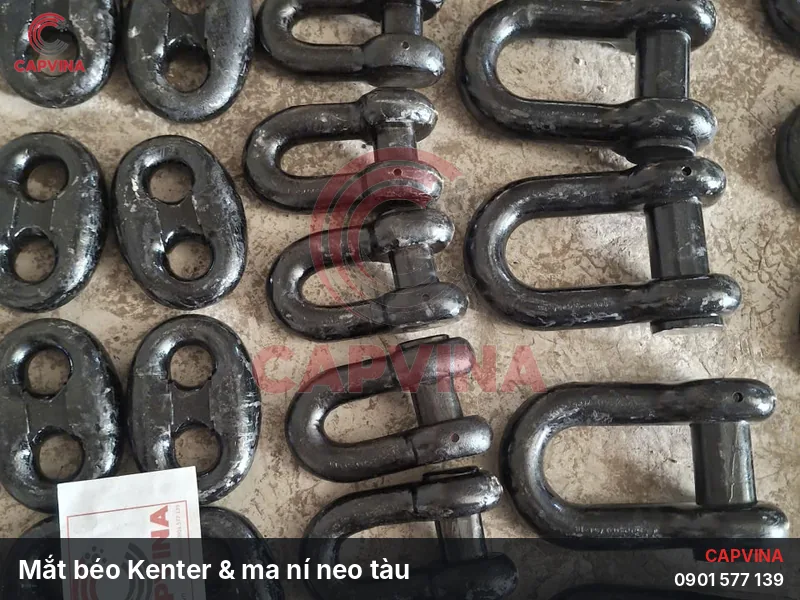 Mắt béo Kenter và ma ní neo tàu tại kho