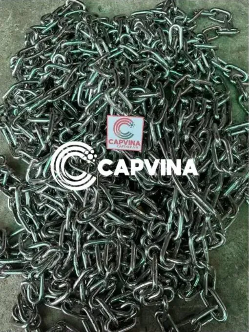 Xích inox 316 Capvina thực tế tại kho